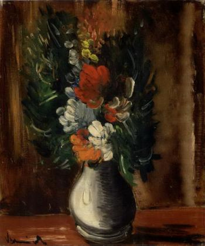Fleurs dans un vase by Maurice de Vlaminck