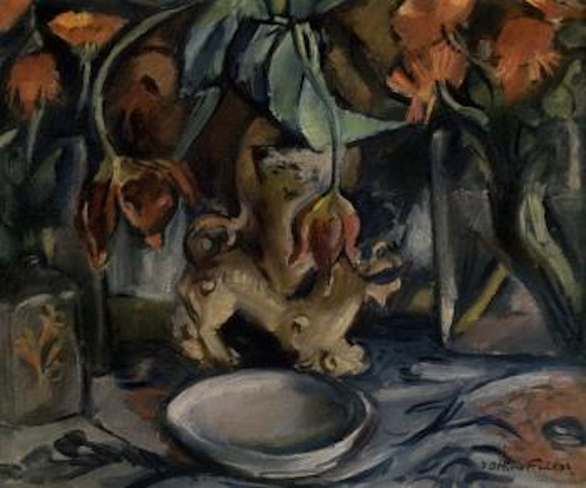 Dragon dans les fleurs by Othon Friesz