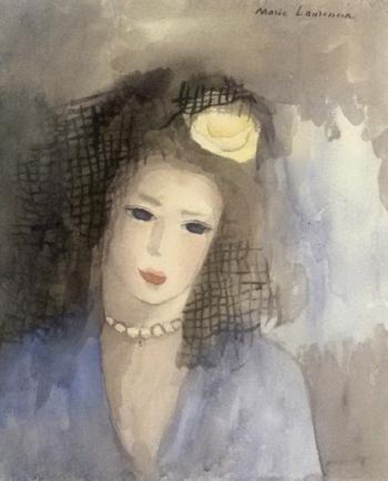 Femme a la mantille by Marie Laurencin