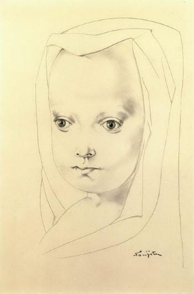 Fillette by Leonard Tsuguharu Foujita