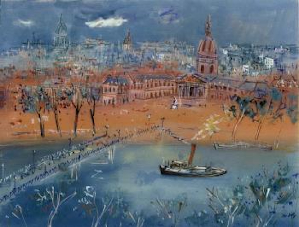 Institut de France by Jean Dufy