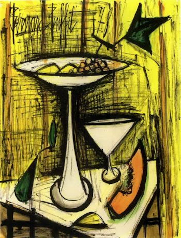 Nature morte aux fruits by Bernard Buffet