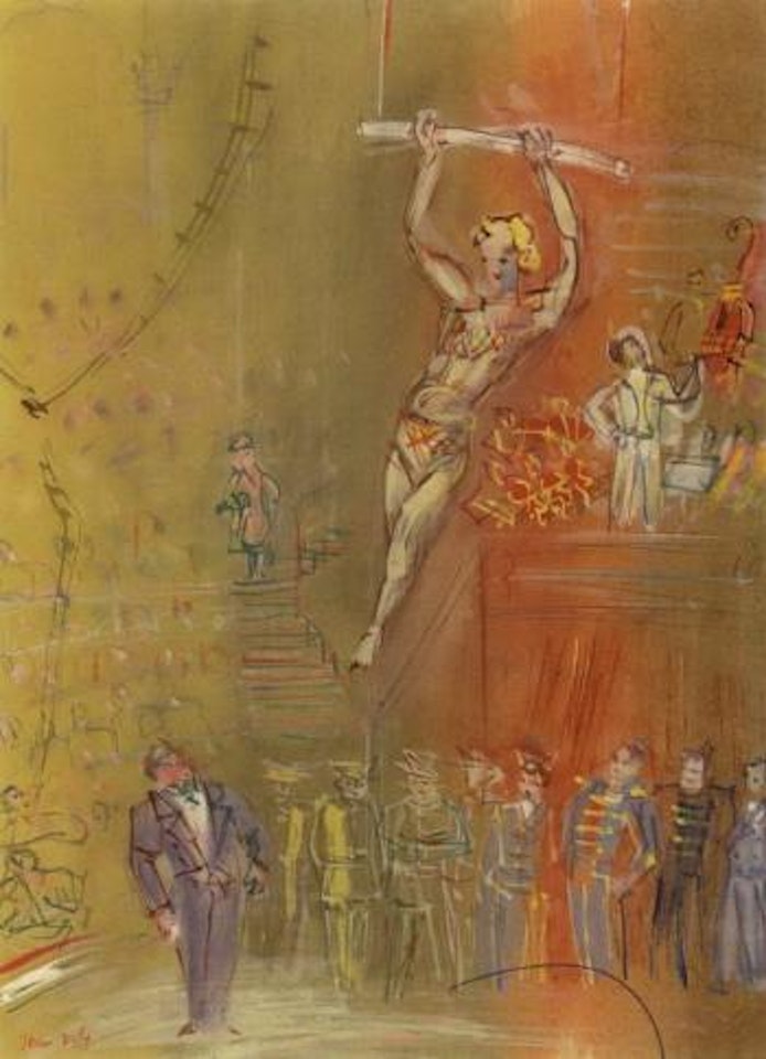 Trapeziste by Jean Dufy