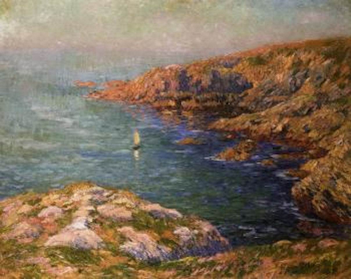 Le calme, cote de Bretagne by Henry Moret