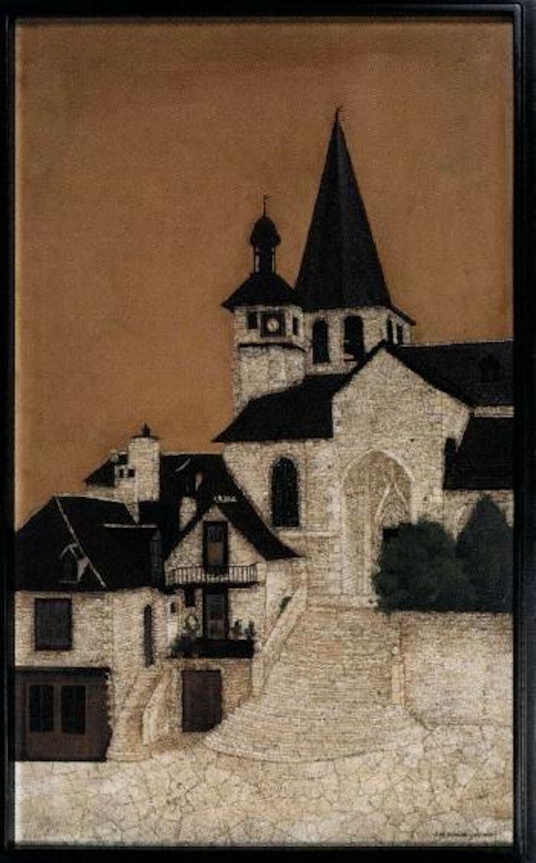 Eglise d'Estaing by Jean Dunand