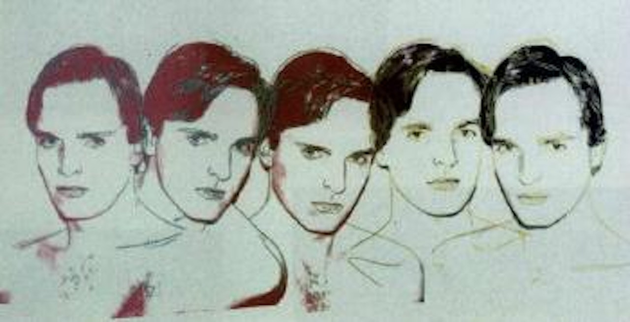 Miguel Bose by Andy Warhol