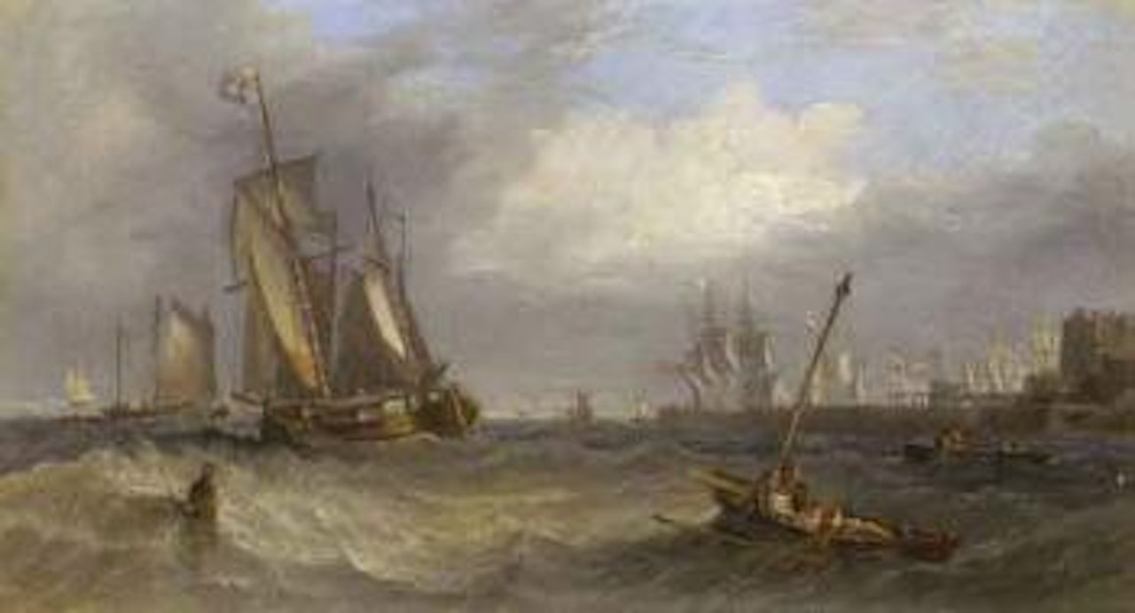 Burlington quay by John Wilson Carmichael