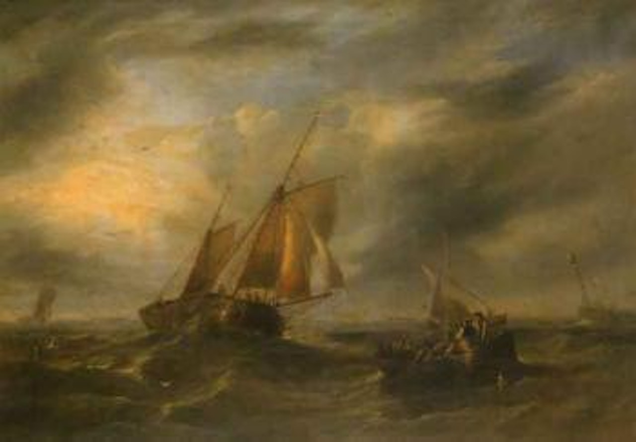 Fresh Breeze by John Wilson Carmichael