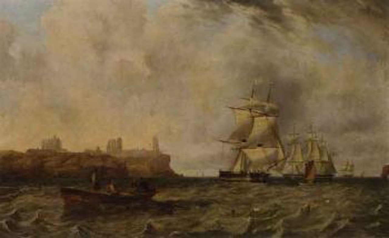 Shipping off Tynemouth by John Wilson Carmichael