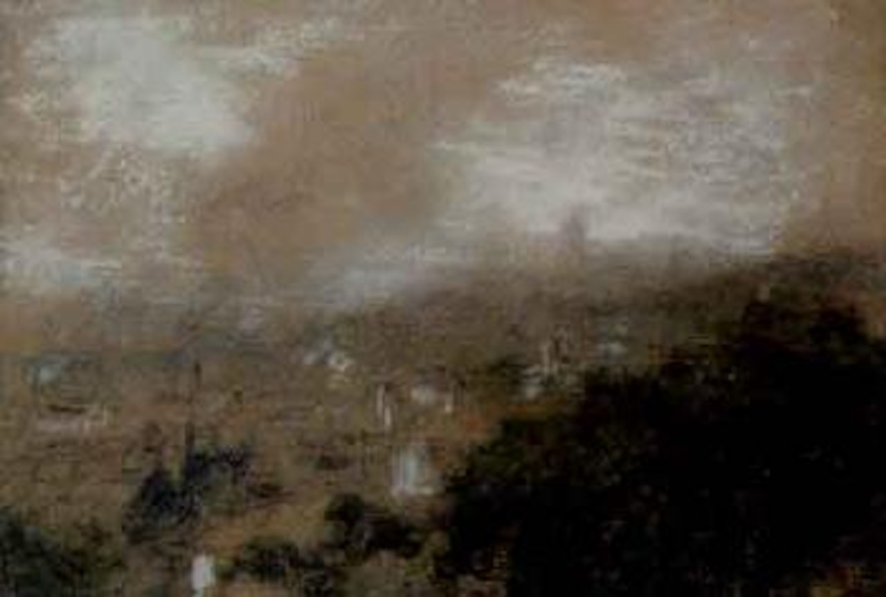 Fumees de grasse by Léon Augustin Lhermitte