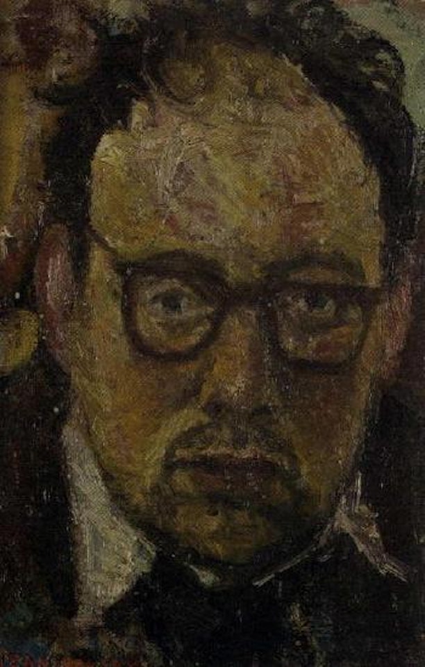 Portrait of John Bratby l by John Bratby