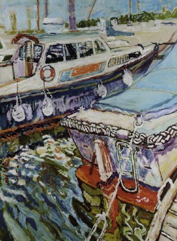 Marina, St Helier by John Bratby