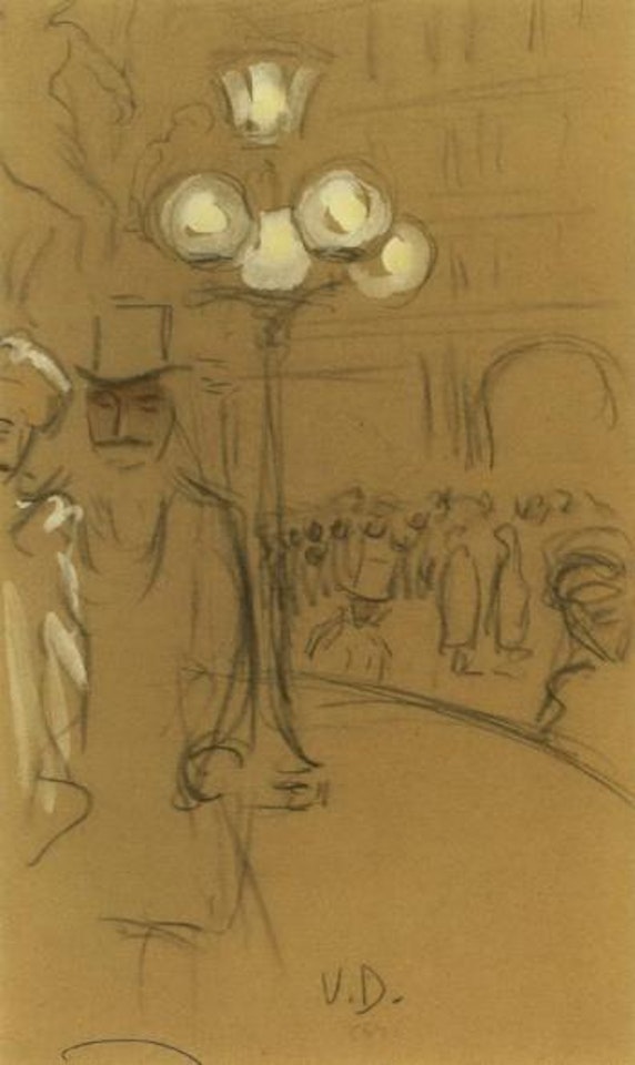 Sortie de l'opera by Kees van Dongen