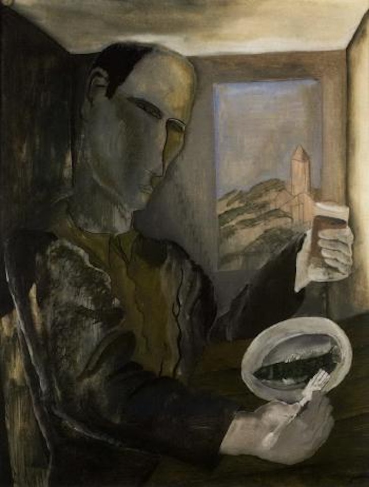 Homme dans un interieur by Ossip Zadkine