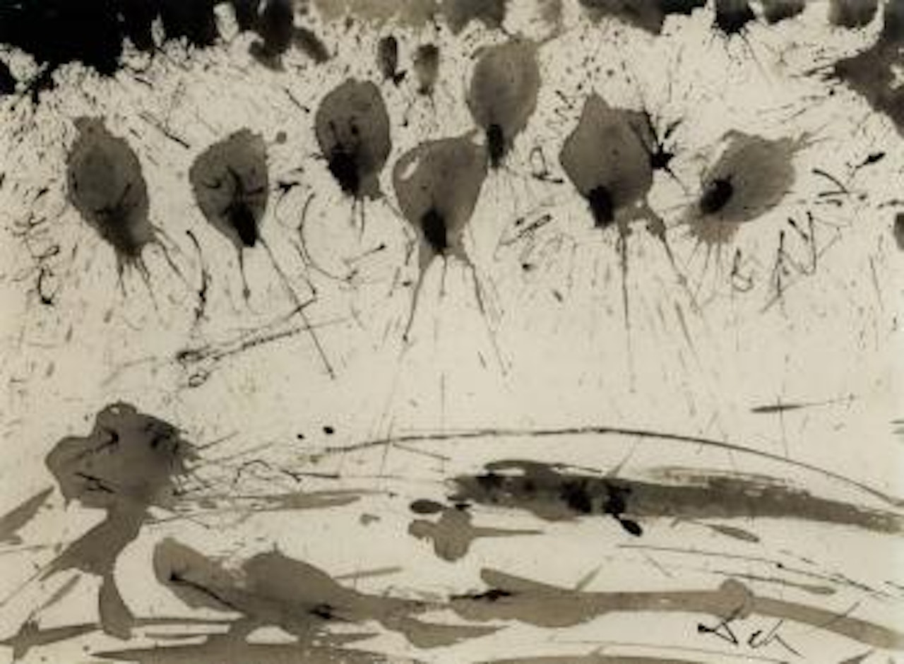 Les apotres, etude pour la bible by Salvador Dali