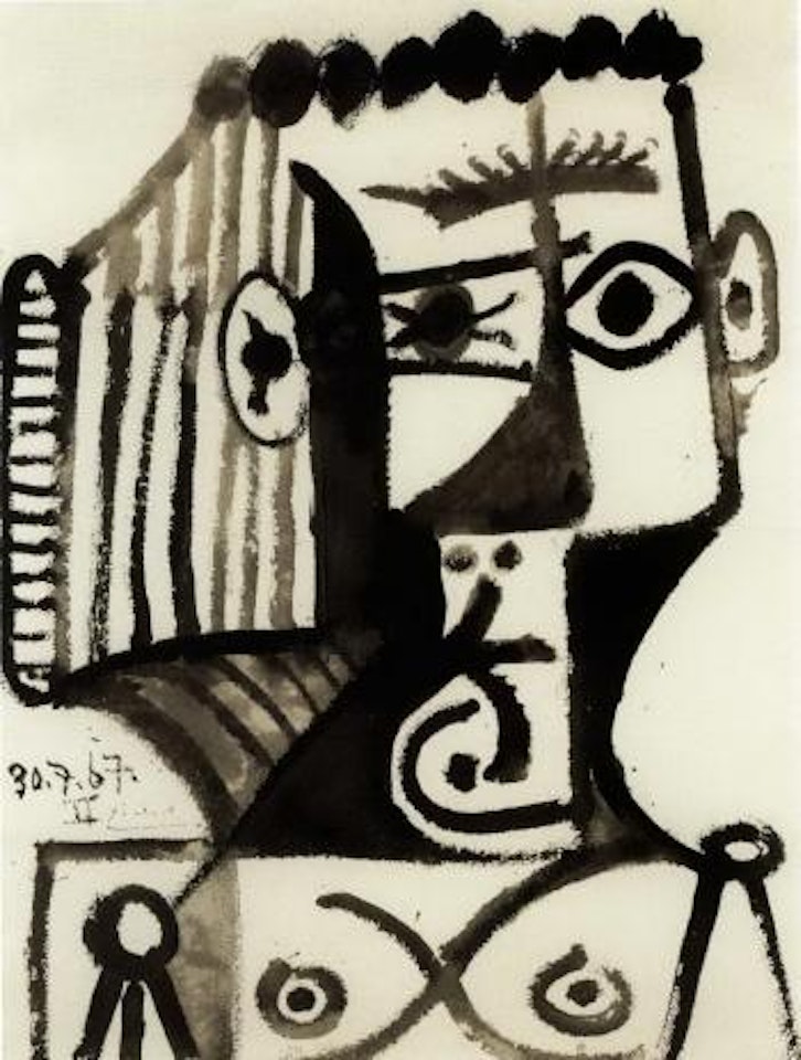 Buste de femme by Pablo Picasso