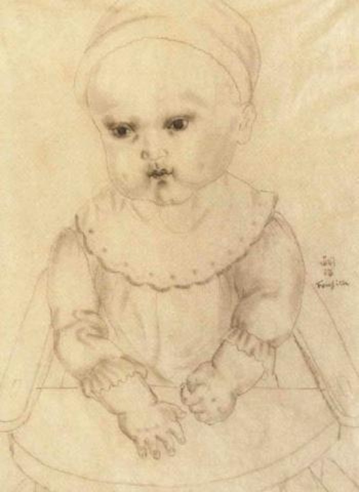 Enfant by Leonard Tsuguharu Foujita