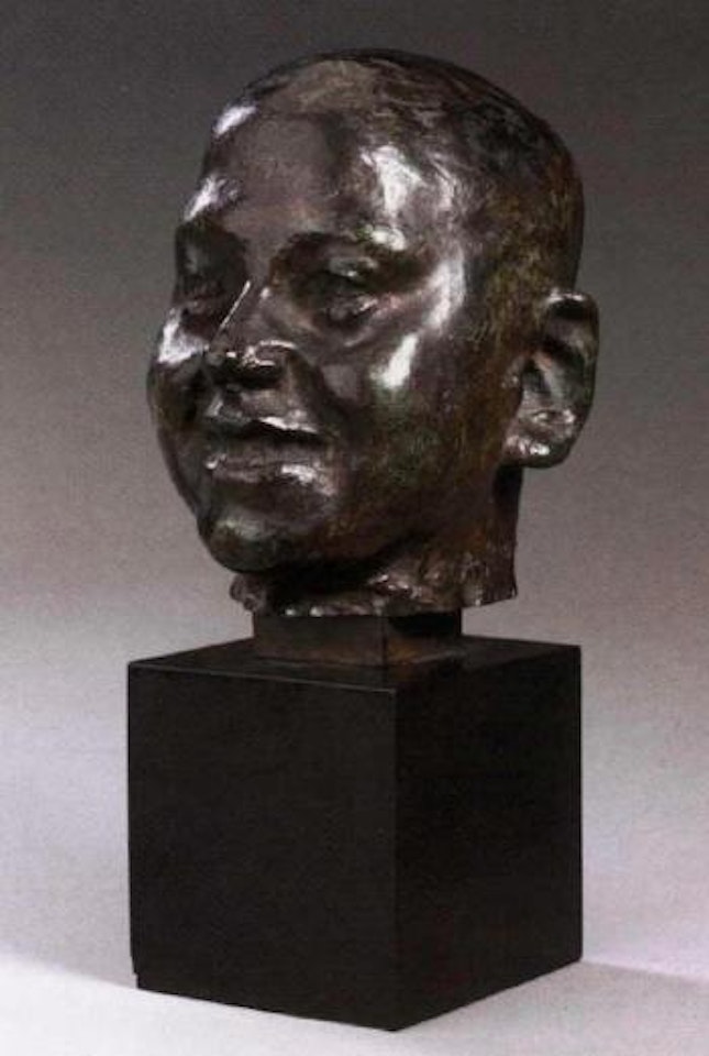 Tete de garcon qui rit by Auguste Rodin
