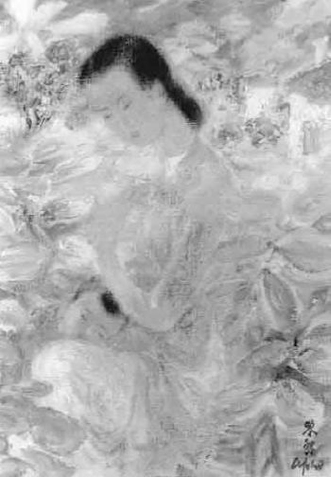 Mère et enfant by Le Pho