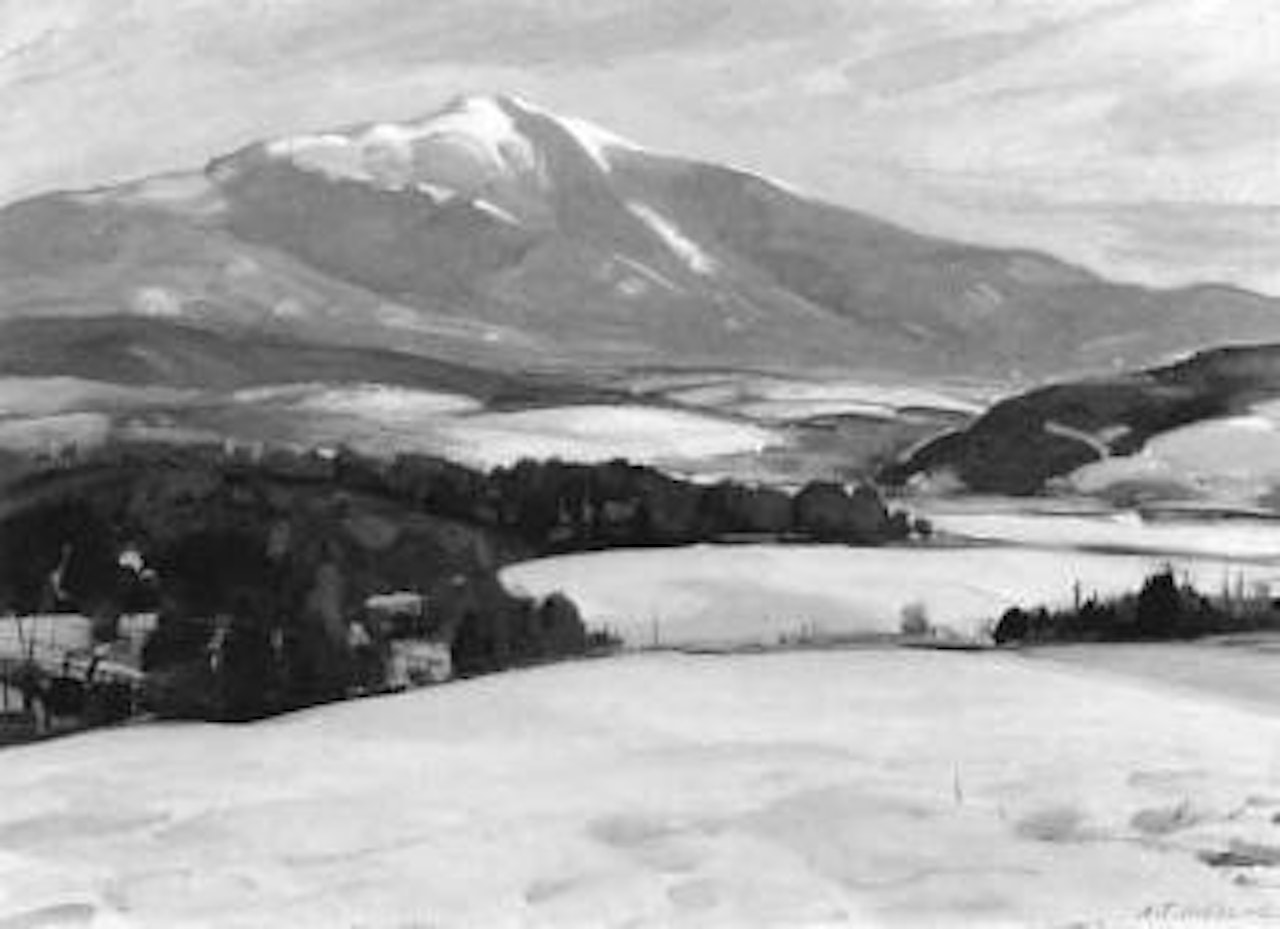 Mt Mansfield, Vermont by Aldro Thompson Hibbard