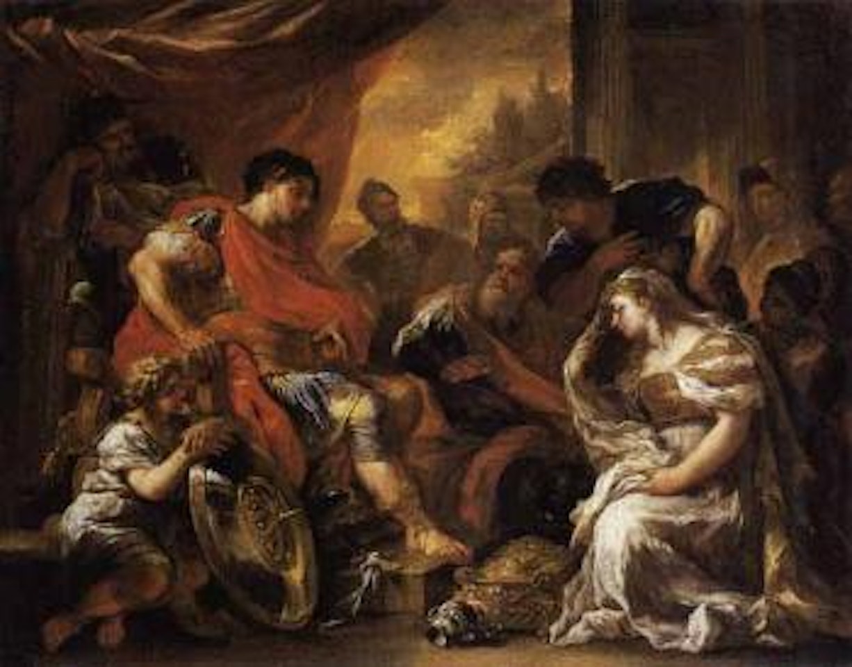 Scipio's continence by Francesco Solimena
