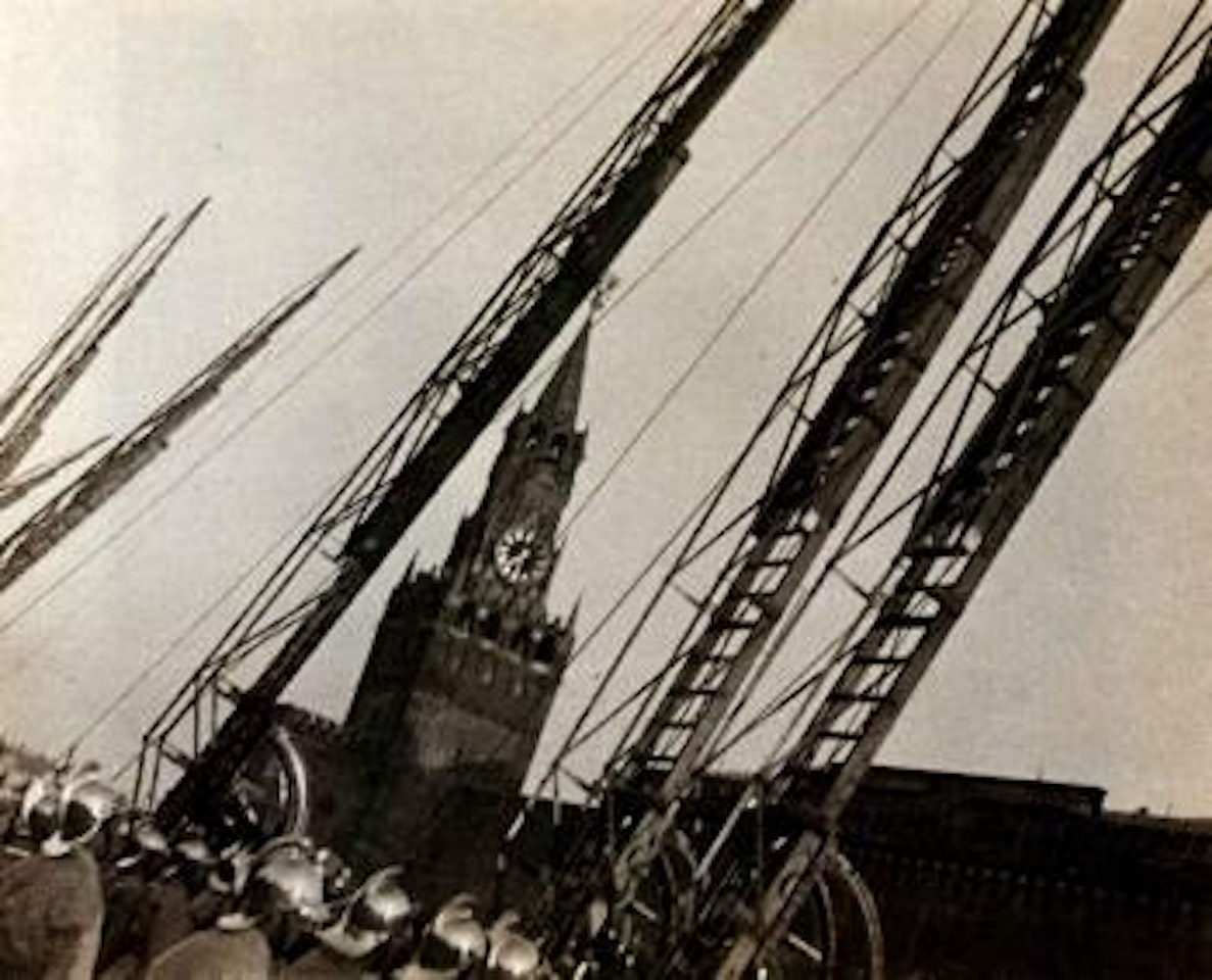 Viewing firemen on Red Square, 1932 by Alexander Rodchenko