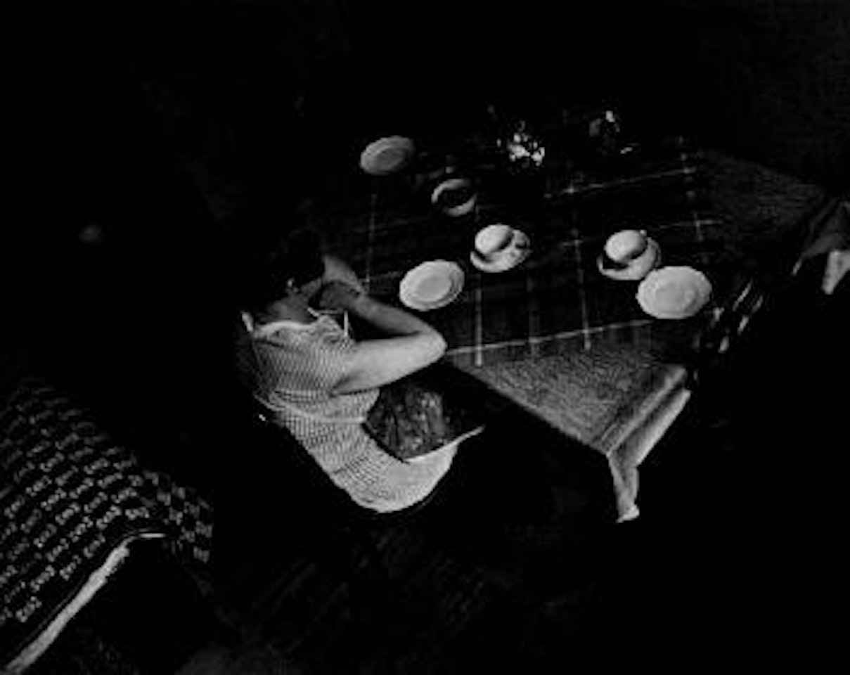 Interior of an apartment in the Ginsburg building on Novinskii Boulevard, 1932 by Alexander Rodchenko