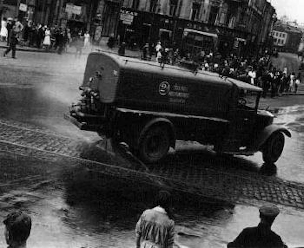 Watering streets, 1929 by Alexander Rodchenko