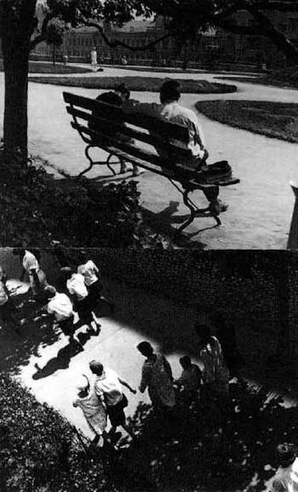 On the boulevard, 1932 by Alexander Rodchenko