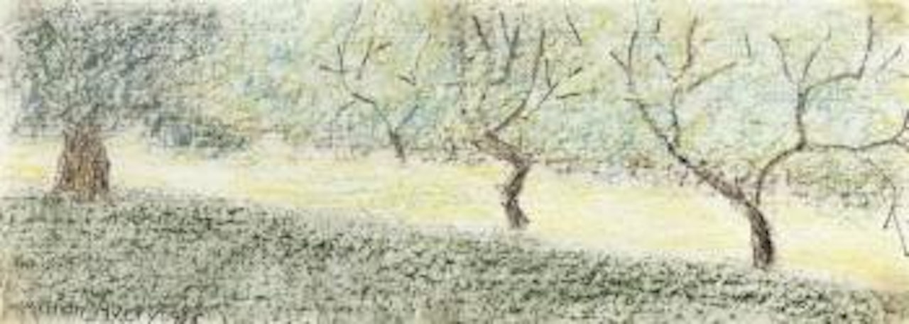 Three trees by Milton Avery