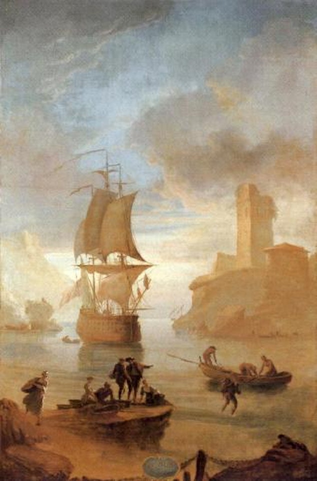 Morning. Evening by Claude Joseph Vernet