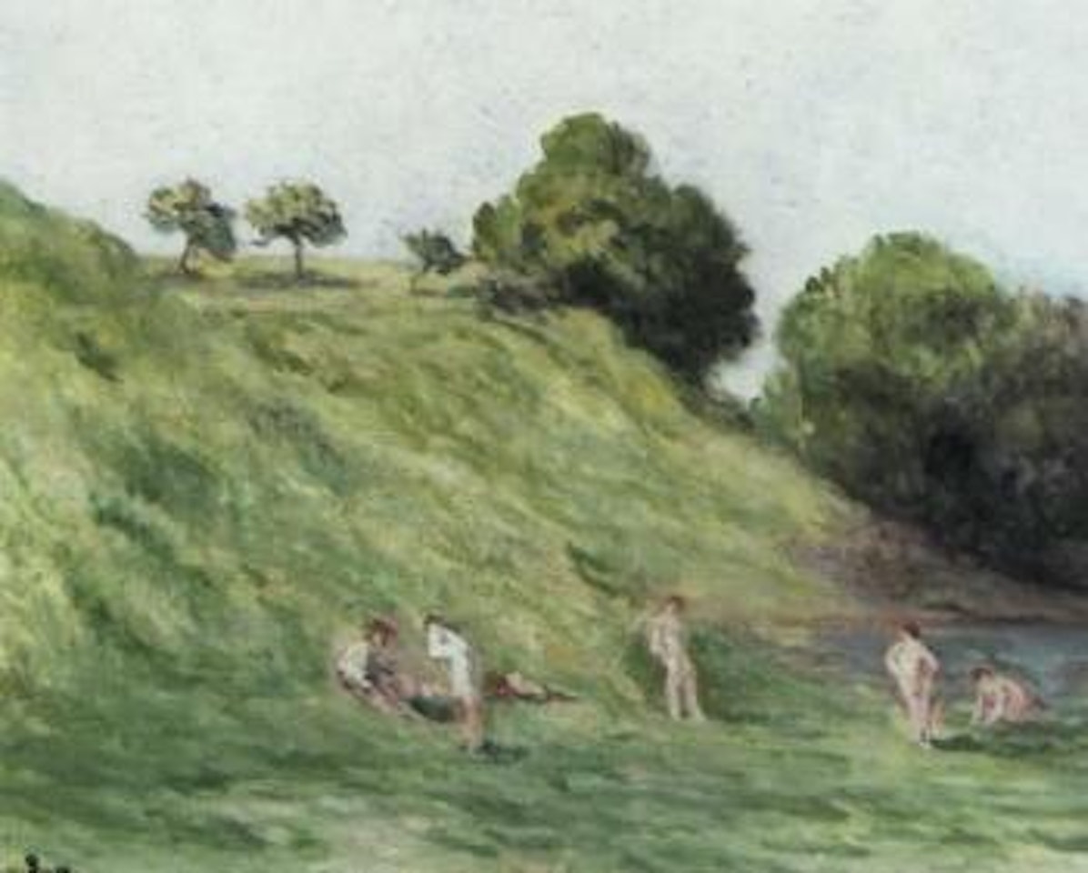 Baignades dans la marne by Maximilien Luce