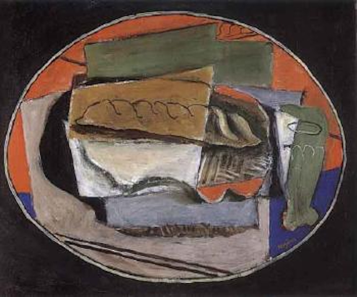 Composition au pain et au verre de vin by Henri Hayden