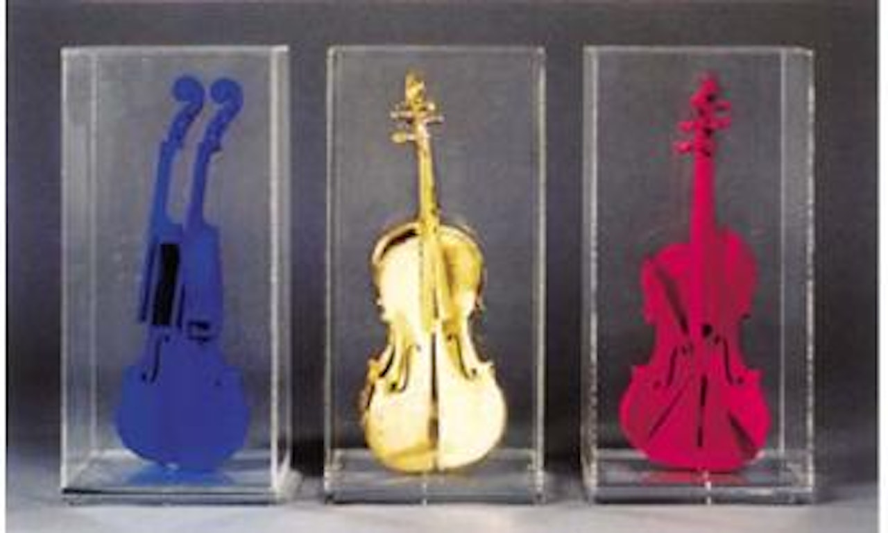 Hommage a Yves Klein by Arman