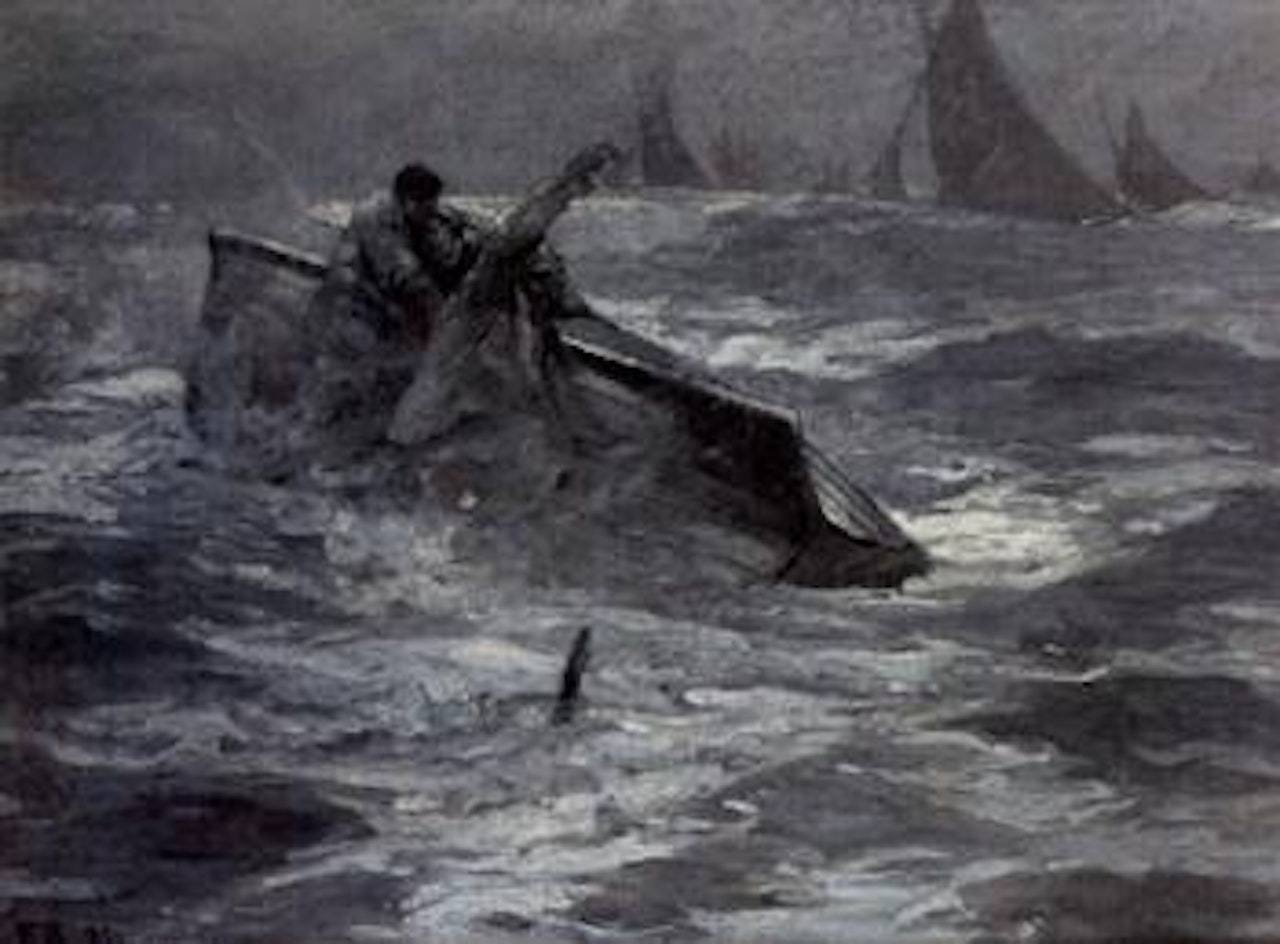 Capsized by Sir Frank Brangwyn