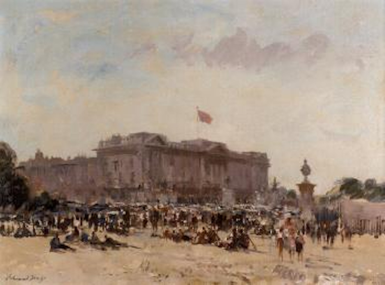 Buckingham Palace by Edward Seago