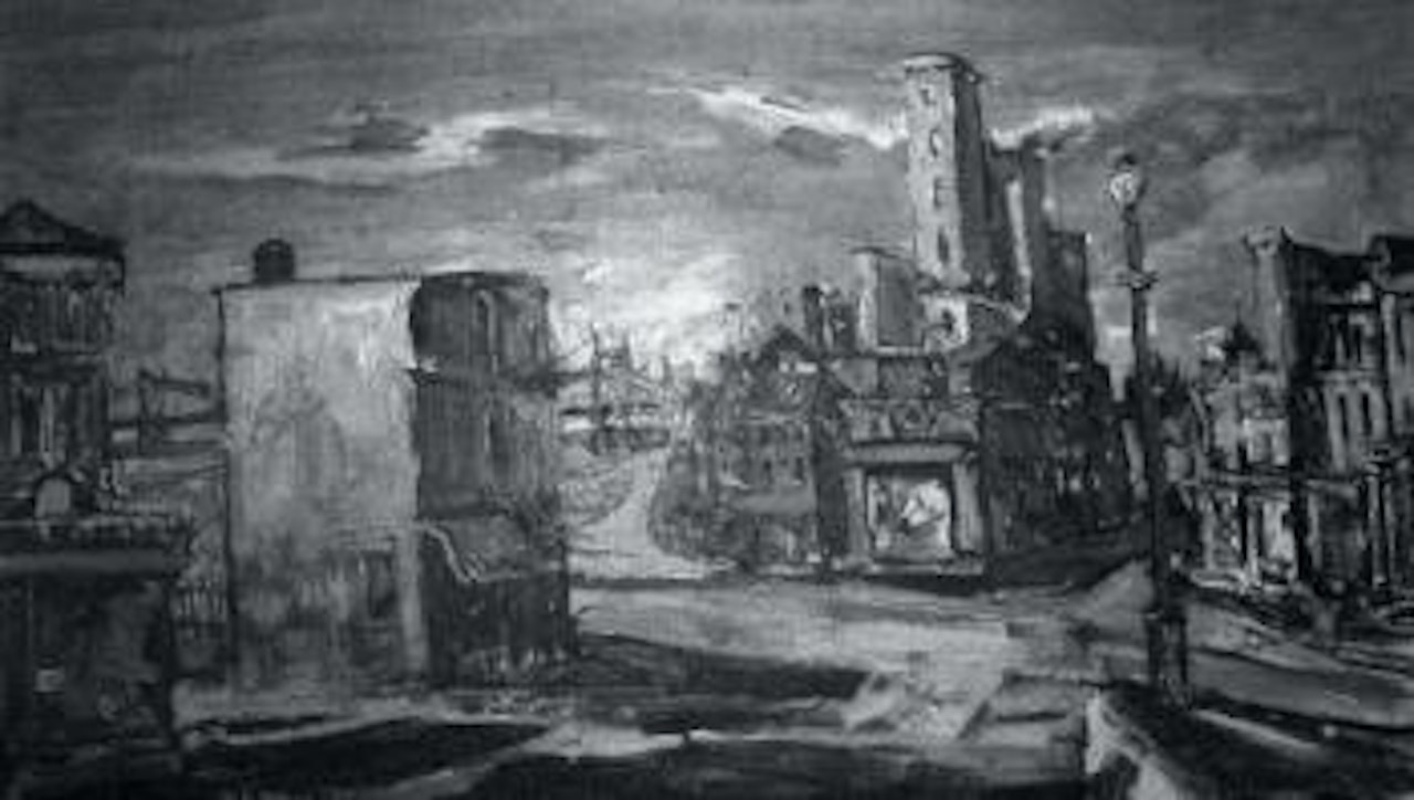 Urban landscape by Walter Emerson Baum