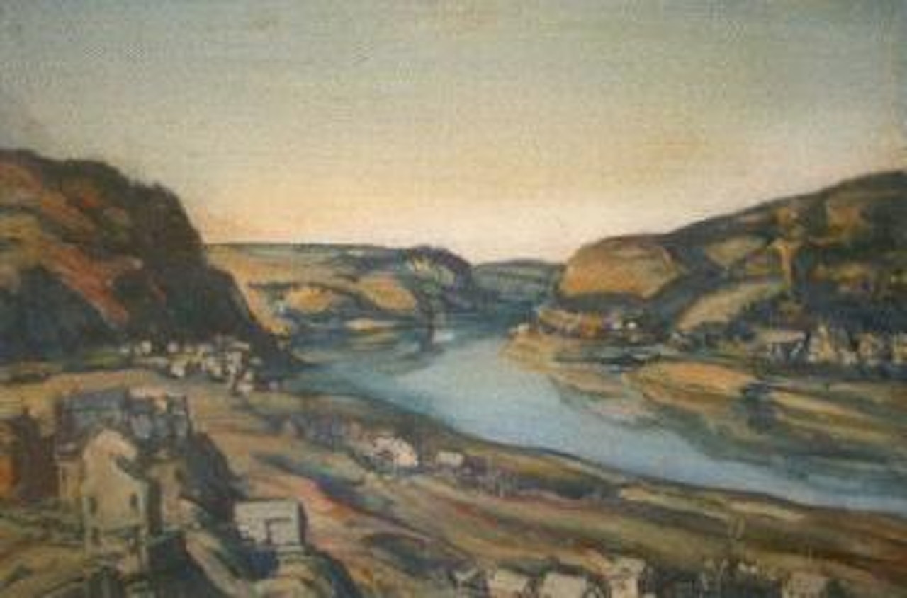River near Easton by Walter Emerson Baum