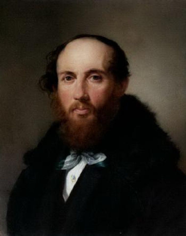 Man portrait by Ferdinand Georg Waldmüller