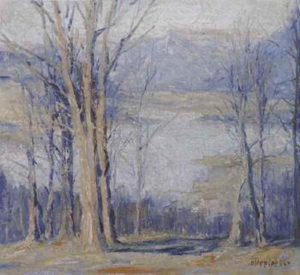 Tegernsee in early spring by Otto Pippel