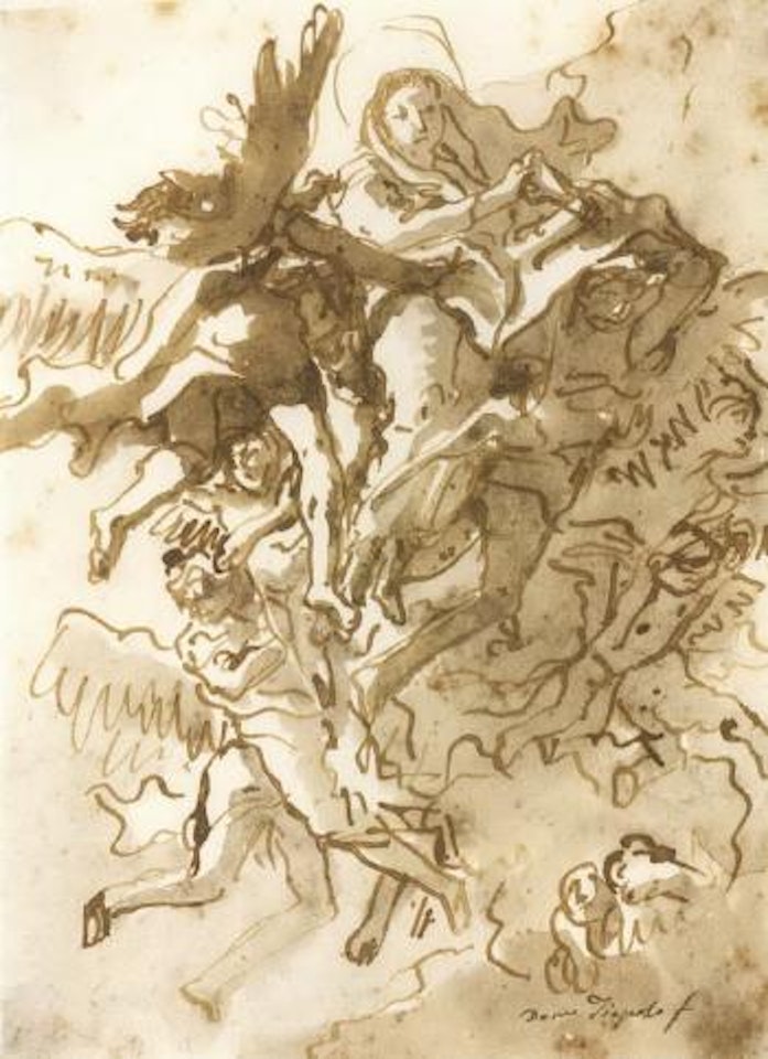 L'Assomption de la Vierge by Giovanni Domenico Tiepolo