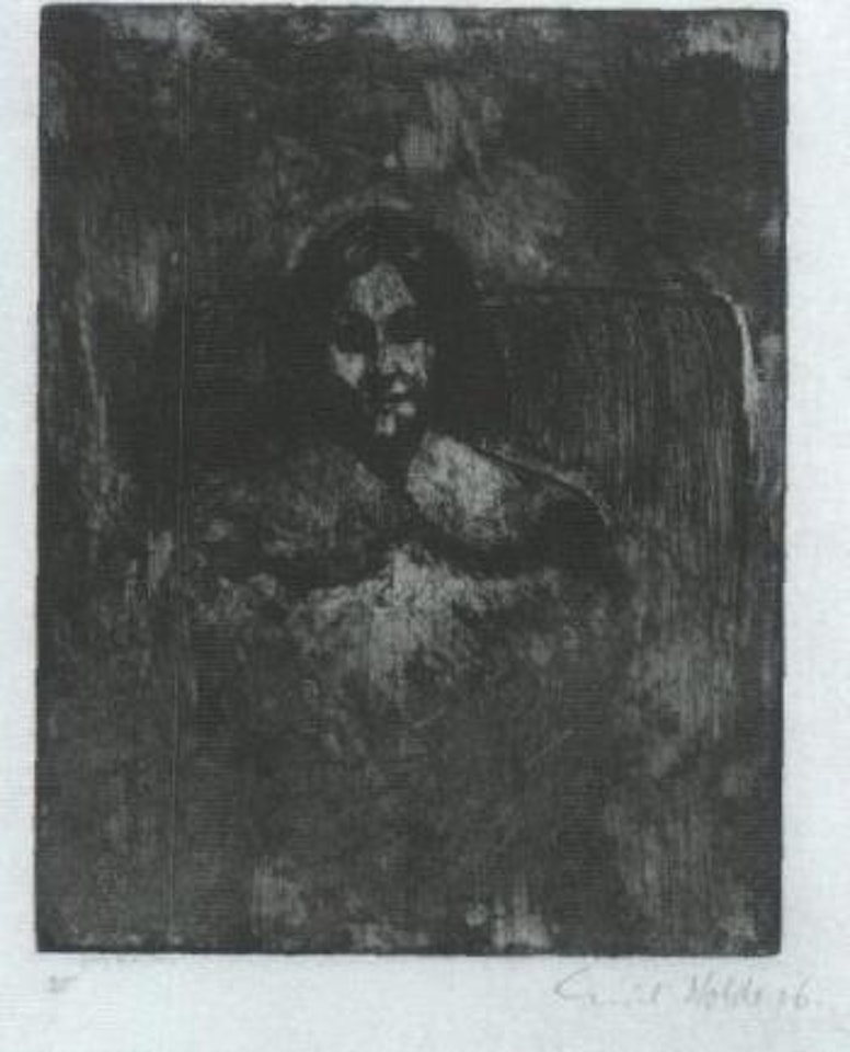 Bildnis by Emil Nolde