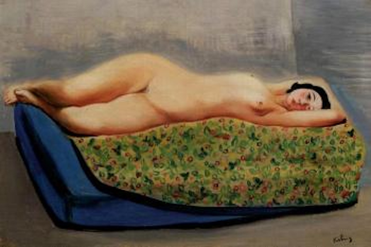 Nu allonge by Moïse Kisling