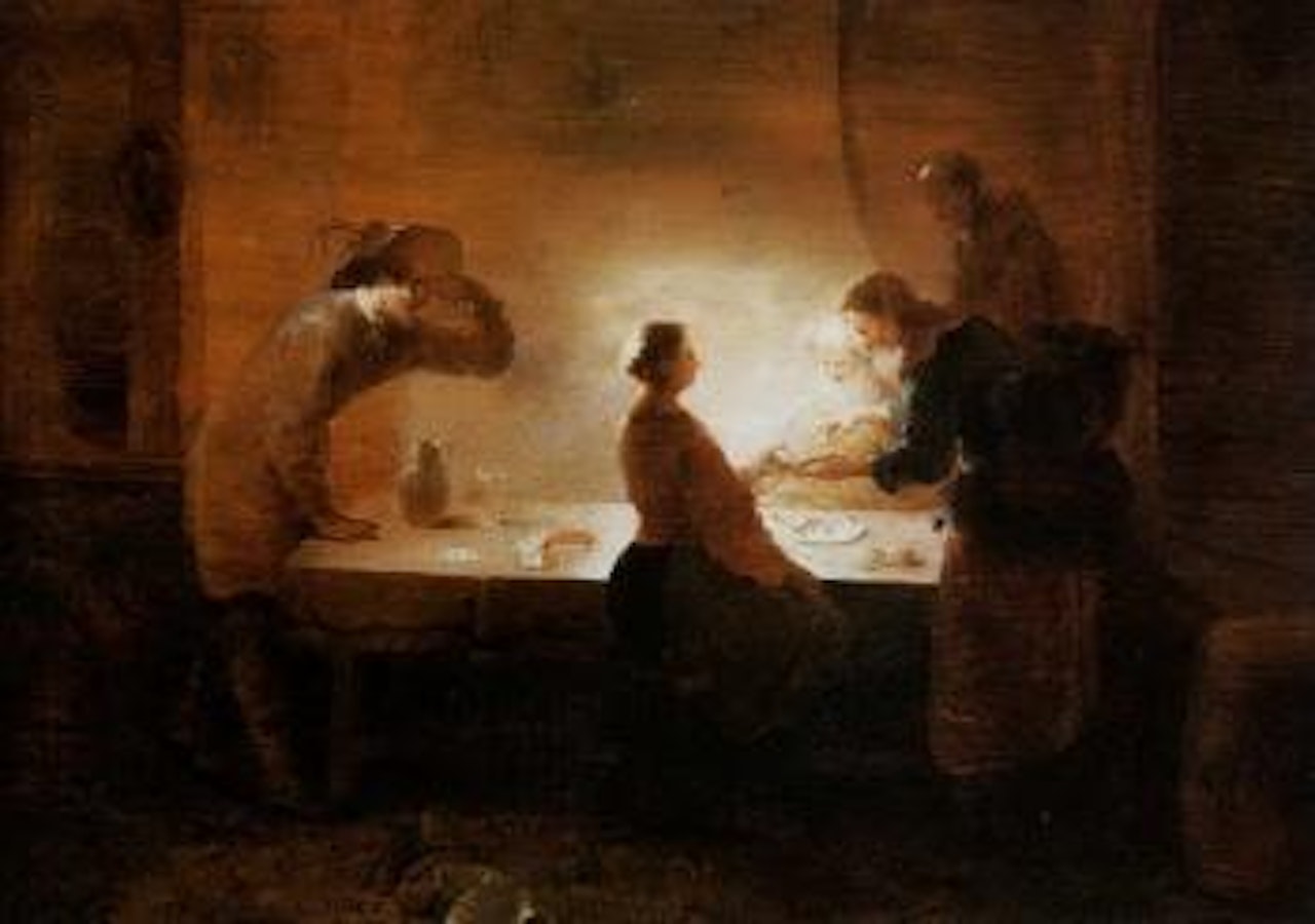 La diseuse de bonne aventure by Januarius Johann Rasso Zick