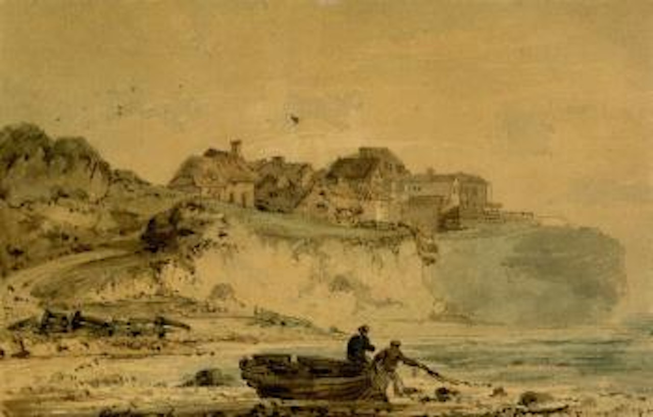 Pegwell Bay near Ramsgate by Thomas Girtin