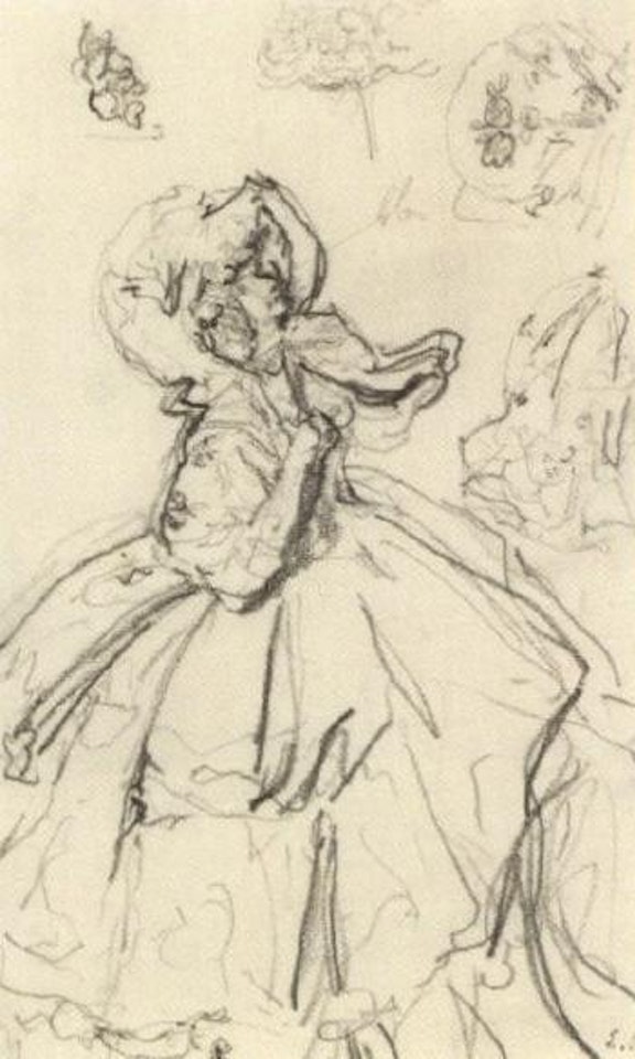 Etude pour la comedie classique by Édouard Vuillard