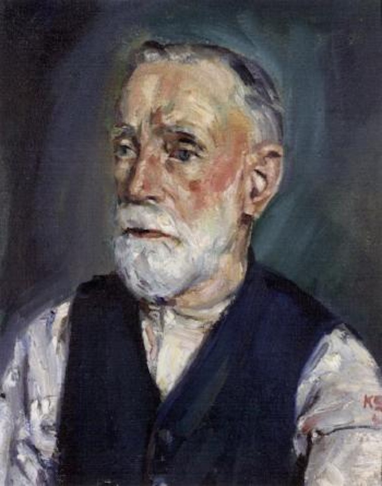 Portrait of Mr Gaskell by Kurt Schwitters
