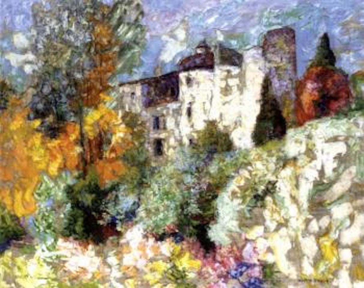 Le chateau en ete by Victor Charreton