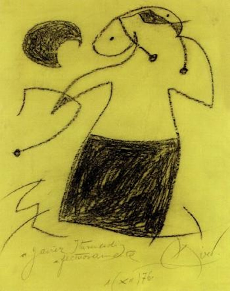 Personnage by Joan Miró