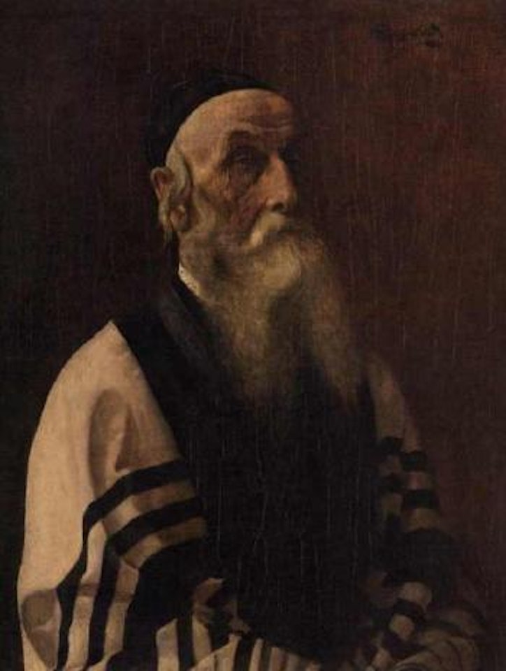 Portrait of a Rabbi by Alois Heinrich Priechenfried